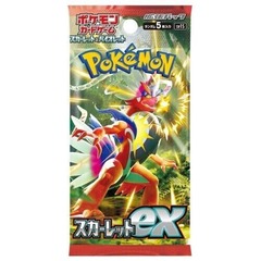 Japanese Scarlet & Violet - Scarlet ex Booster Pack